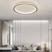 Round LED Ceiling Light, Nordic Modern Ultra Thin Circle Ceiling Light