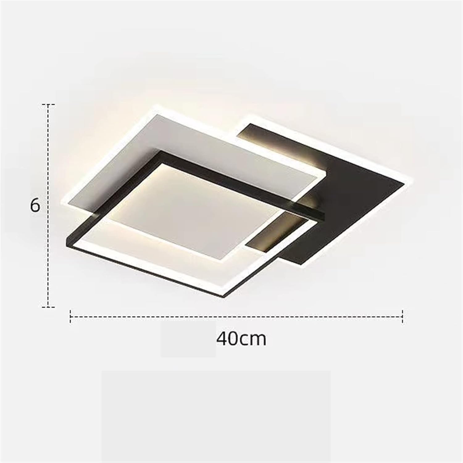 HJGTTTBN Ceiling lights Ceiling Lamp, Rectangular Lamp, Balcony, Living Room - Image 4
