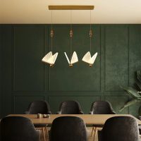 Butterfly LED pendant light chandelier