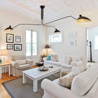 3-Arms Large Chandeliers, Modern Iron Chandelier  Light Farmhouse Chandelier for Living Dining Rooms Bedroom