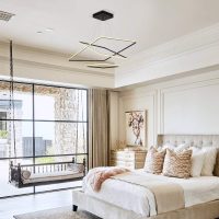 Unique 3 square LED Chandelier
