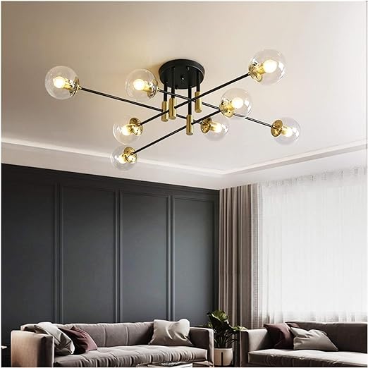4bulb Multi-Lights Glass Globes Pendant Light - Image 8