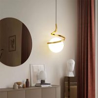 Art orb pendant  chandelier light