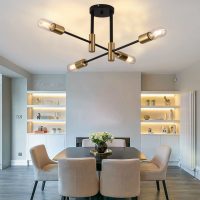 4bulb Sputnik Chandelier