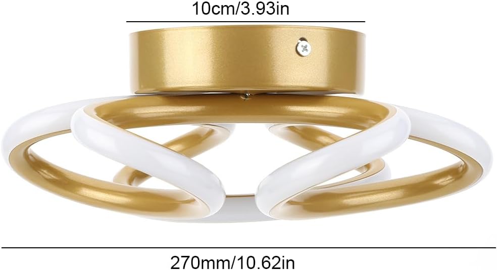 3 color Floral Shape3 LED wall and ceiling light - Image 2