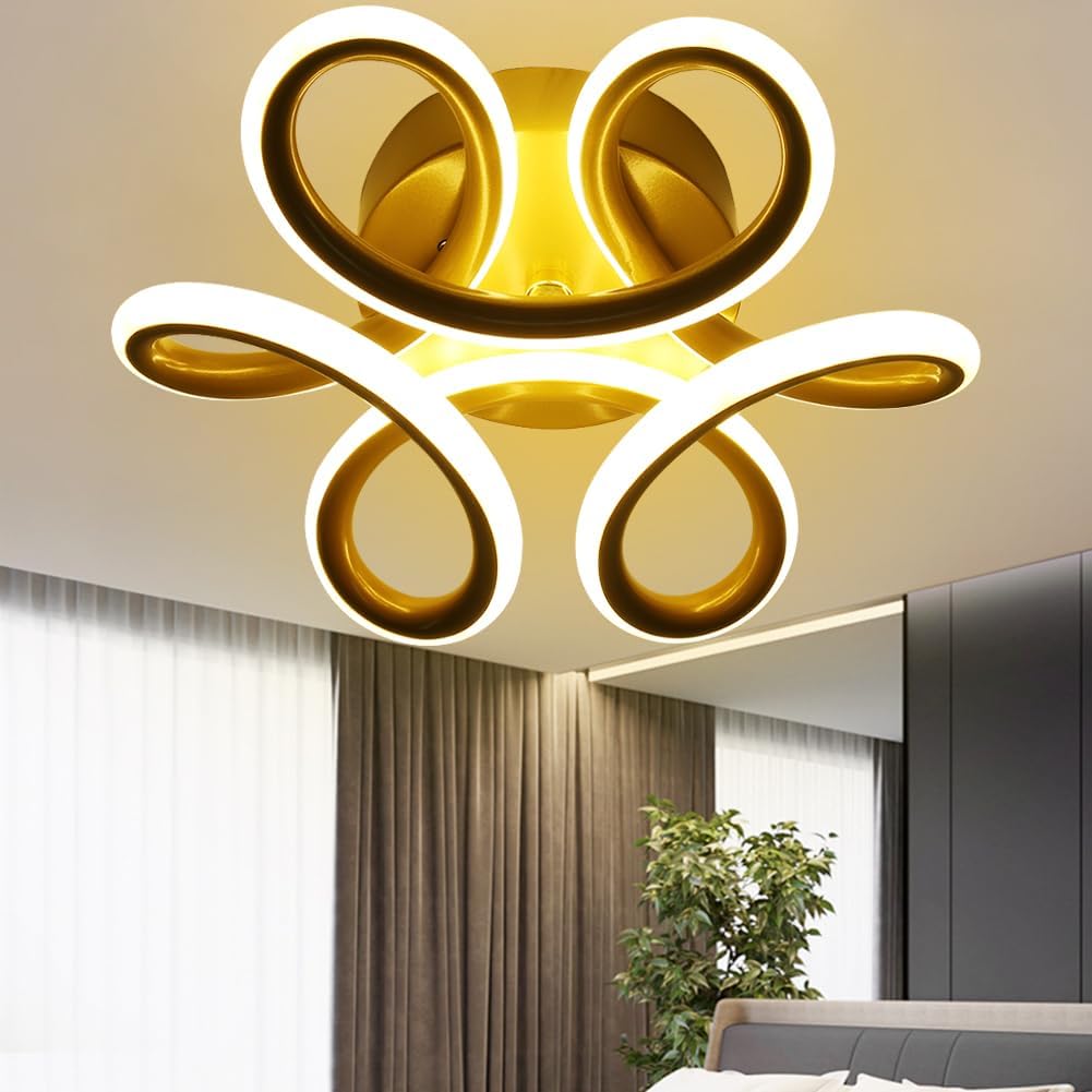 3 color Floral Shape3 LED wall and ceiling light - Image 3