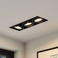 Triple GU10 Recessed LED Spotlight