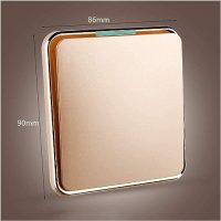 Luxury 1gang 2way Gold Switch