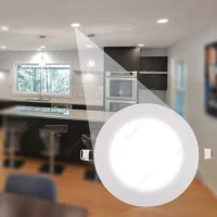 Round Gypsum Panel Light