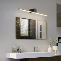 Beautiful bedroom vanity mirror 60cm long wall light