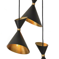 Double Cone Pendant Light