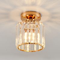 Round Crystal Pendant Light