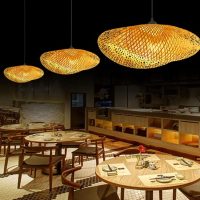 Bamboo woven rustic pendant light |50cm Bamboo Pendant Light