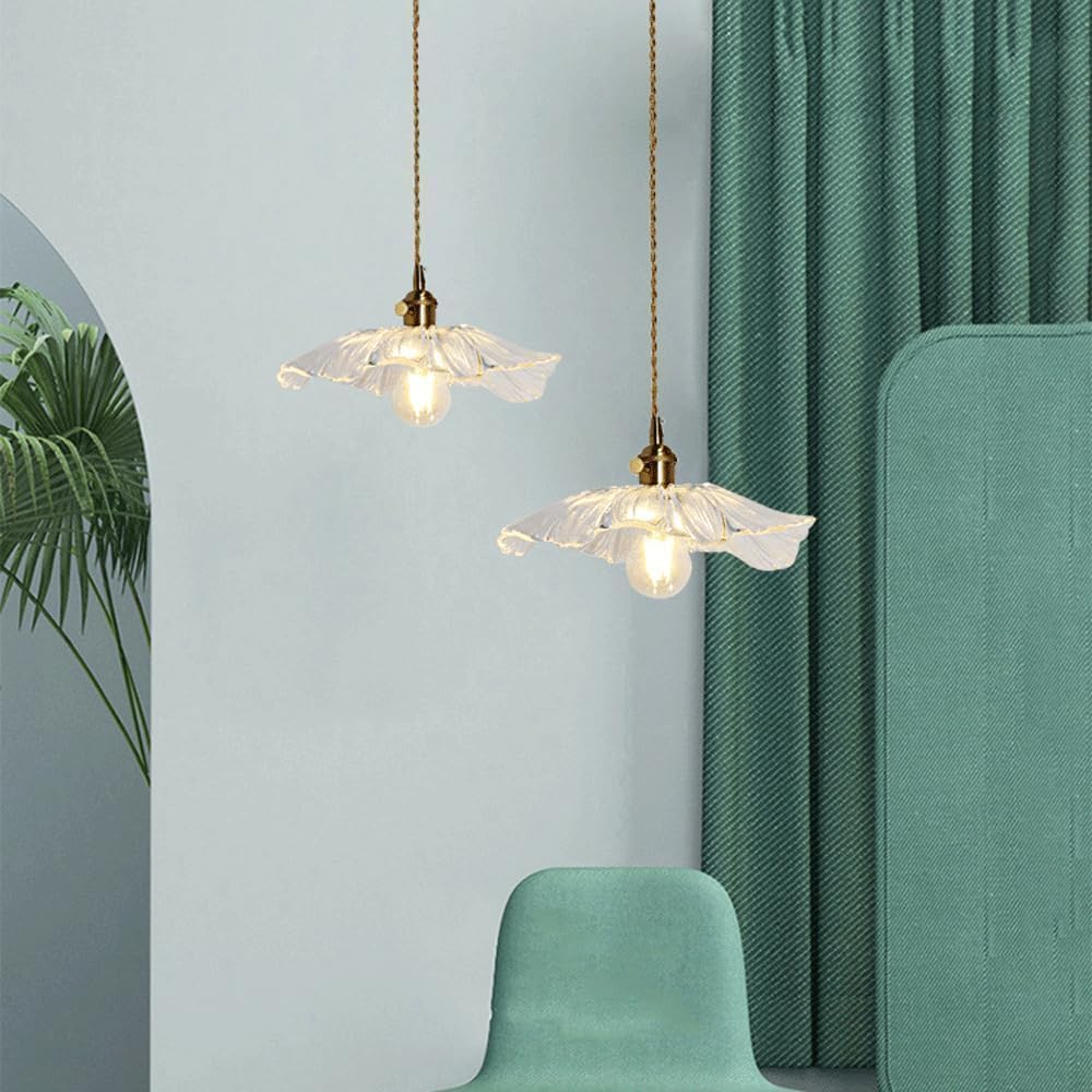 Floral Glass pendant light - Image 3