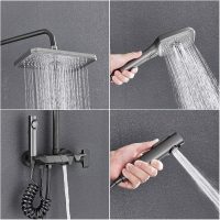 4 way piano shower outlet