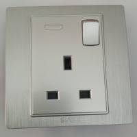 Luxury Silver Socket single | Double