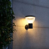 solar angle wall light