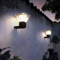 Square Angle Solar Wall Light | TW