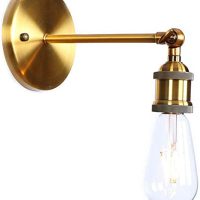 Vintage Gold Wall light Up/Down Wall Scones