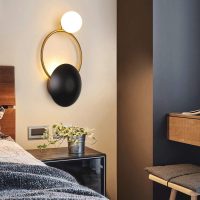 Geometric Wall Lamps for Living Room Bedroom Bedside Corridor Wall Light