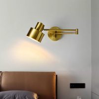 Gold Movable Wall Study Light