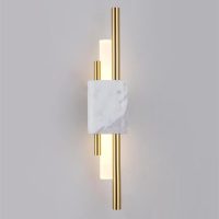 Modern LED Marble Wall Lamp Living Room Background Wall Aisle Stainless Steel Decorative Wall Lamp,Modern Wall lamp