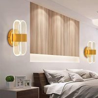 Art acrylic hotel corridor wall light creative personality wall light bedroom bedside LED wall lamp