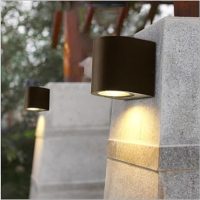Waterproof indoor & outdoor Up or Down Modern Design LED Wall Light