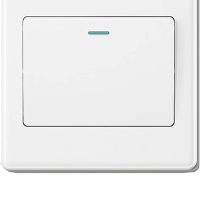 Big Button 1gang 2way Luxury White Switch