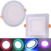 Two color  Recessed Gypsum panel lights