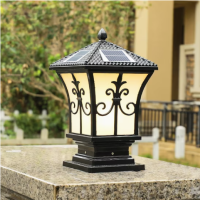 Solar Post Lights Outdoor Fence Pillar Lamp LED Post Cap Light