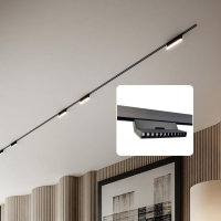 Tri-Color 24w Magnetic Track Grille Lights