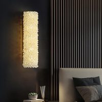 30cm French Gold Crystal Wall Sconces|Chrome Luxury Indoor Crystal Wall Light Fixture
