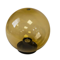 200mm Amber Round Outdoor Garden Lamp