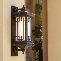 Aisle Wall Lamp Outdoor Waterproof Retro Balcony Outdoor Light Led Garden 220v 80 Aluminium Novelty Lighting
