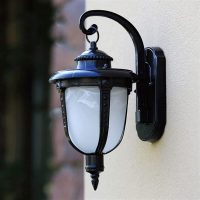 Modern Minimalist Retro Outdoor Anti-Rust Wall Lights Small Fishing Wall Lamp Outdoor Waterproof Wall Sconce Balcony Wall Lamp Garden Lamp Aisle Staircase Decoration Lamp Bronze for Aisle Villa