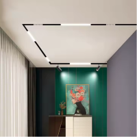 3 Color 12w Magnetic Track Light Floodlights