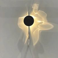 Rotating wall lamp luxury rotatable wall light for living room bedroom background stairs