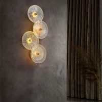 Modern Indoor Glass Wall Sconce | Luxury statement  LED wall light