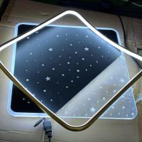 2 tier square LED ceiling lamp | Kids room lights