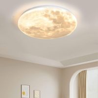 Moon effect LED ceiling lamp