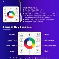 RGB IC Water Flowing LED Strip Light Controller