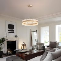 500mm Glam Modern Round Chandelier