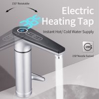 Black Tankless Heater Tap Mini Easy Disassemble 3s Instant Hot Water System Fast Heating Electric Faucet Electric Hot Tap