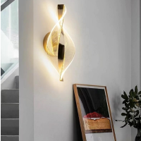 LED Spiral wall light