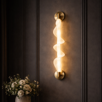 LED wall lamp white color exclusive design length 46cm
