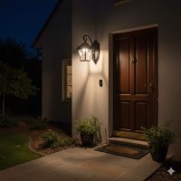 Verdae Single Light 8-1/4" Wide Outdoor Wall Sconce with Clear Seeded Glass Panels