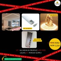 END YEAR SALE!!! COMBO Aluminum profile| 10m SMD striplight| Power supply