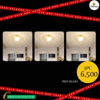 End Year Sale Offer!! 3 Pieces Gold Ceiling Light