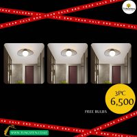 End Year Sale Offer!! 3 Pieces Black Ceiling Light